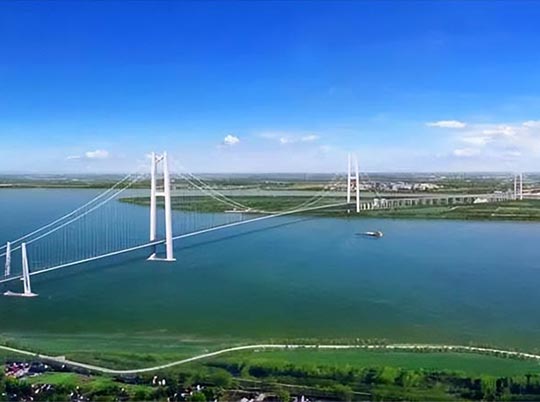世界第一跨！中國(guó)橋梁首破2000米跨徑大橋！機(jī)制砂來(lái)助力